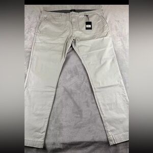 PX Clothing premium clothing mens Khaki Slim Fit Chino Pants size 42x32